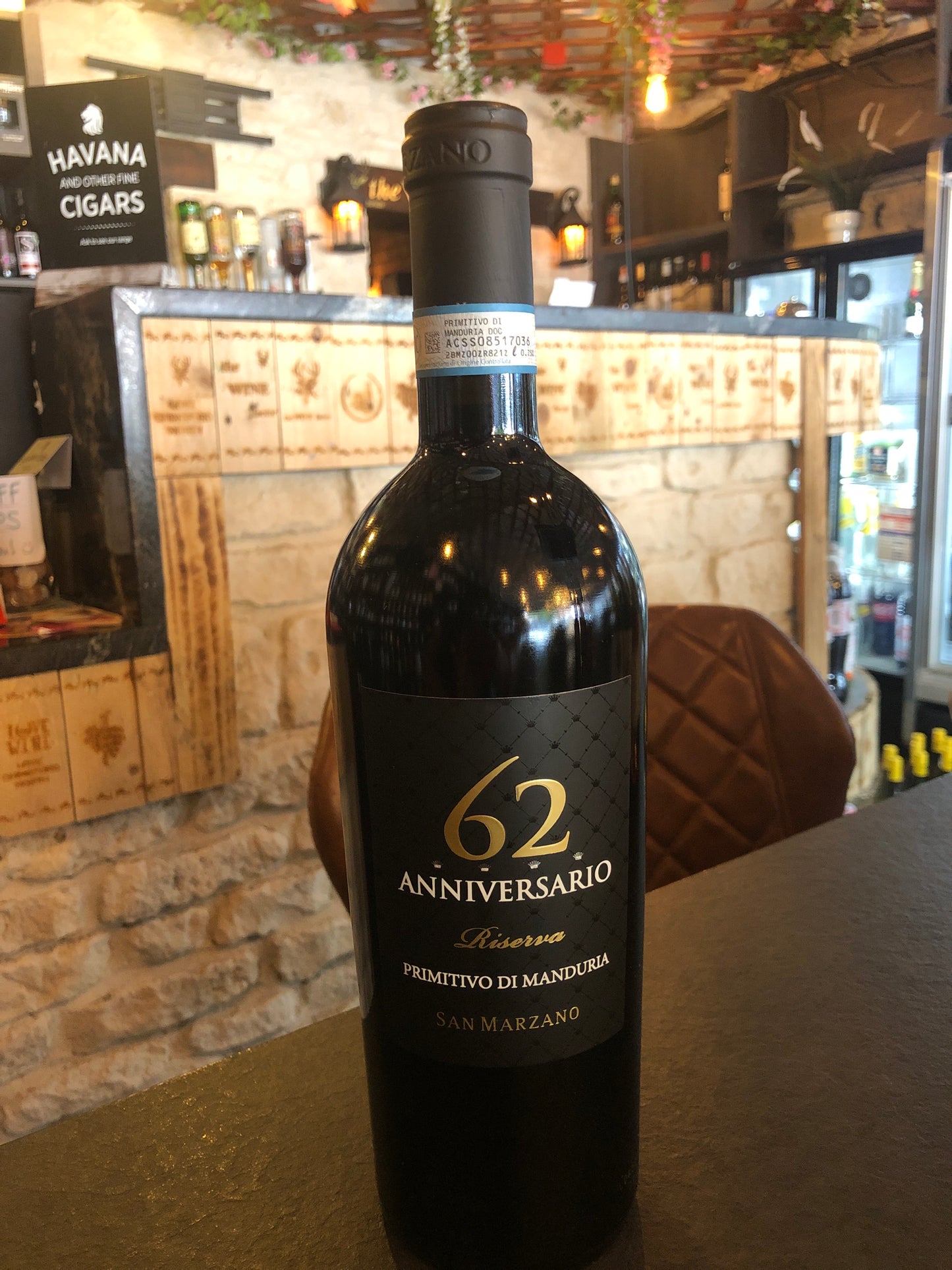 San marzano 62 anniversario riserva primitivo di manduria
