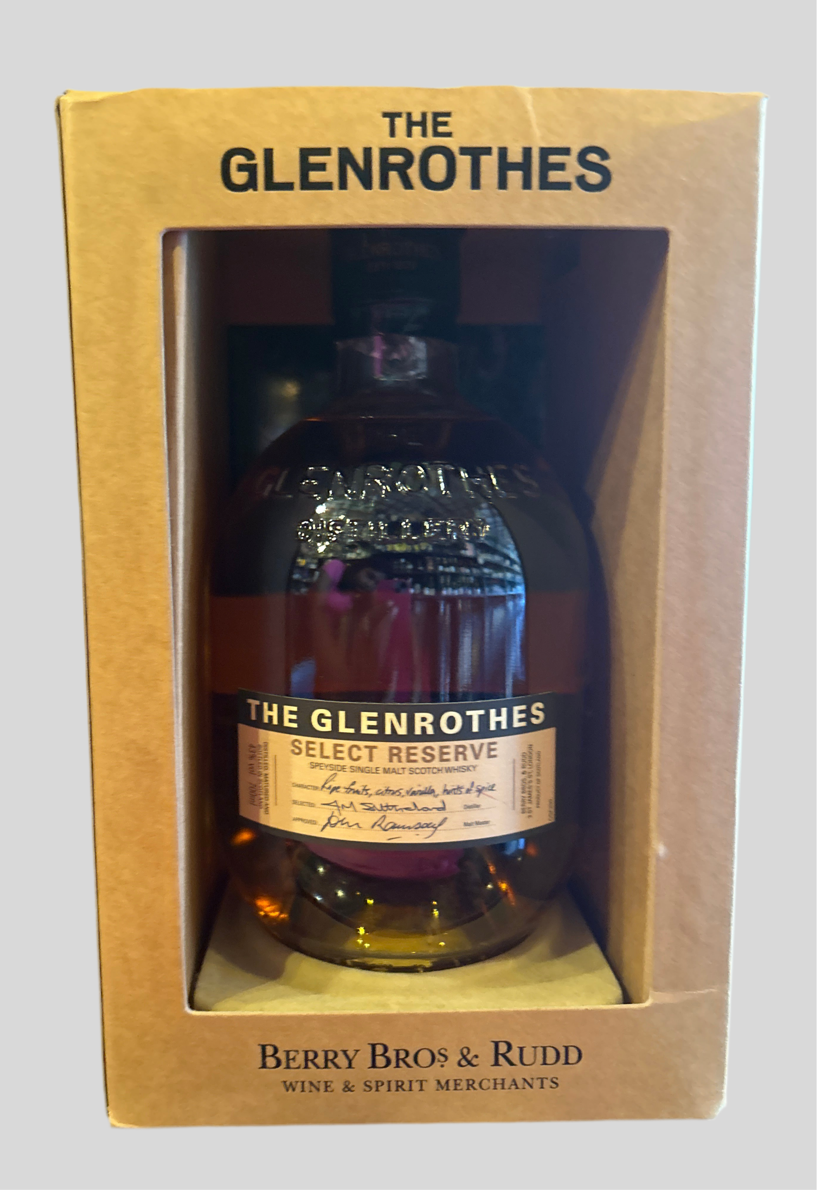 The Glenrothes Select Reserve – Wine Factor Ltd