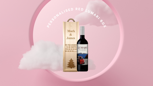 Red Wine With Personalised Box