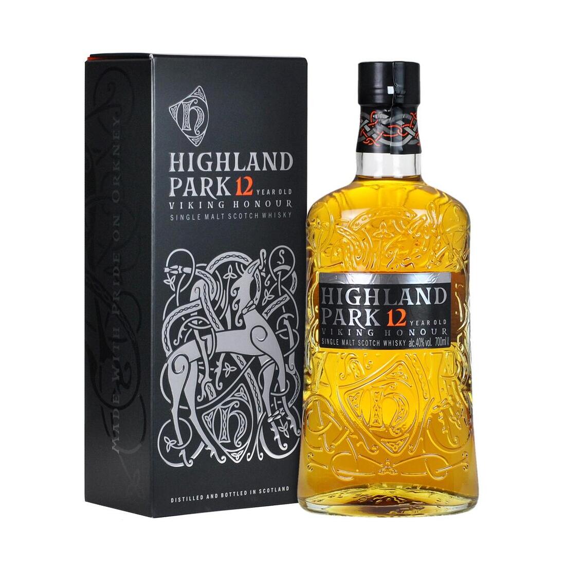 Highland Park 12 Years Old Single Malt Scotch Whisky, 70cl, 40% ABV