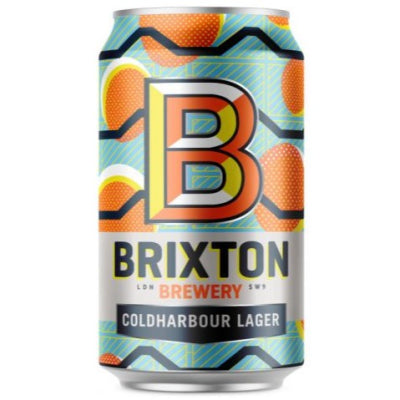 Brixton Coldharbour Lager Cans | 12 Pack
