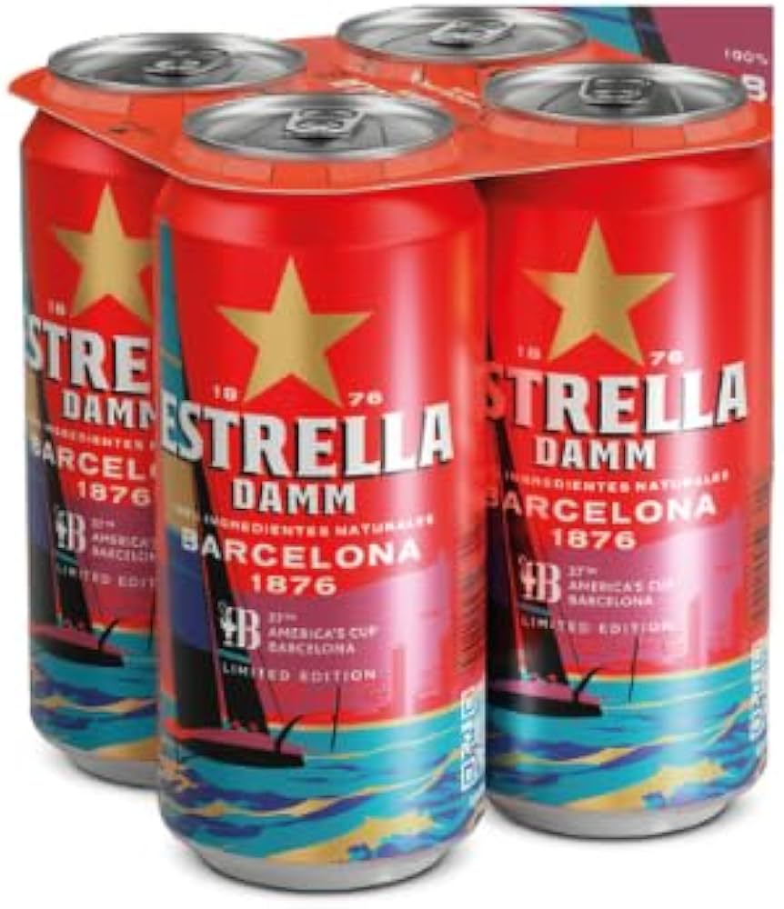 Estrella Damm Barcelona Limited Edition Lager (440ml)