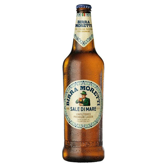 Birra Moretti Sale Di Mare Unfiltered Lager