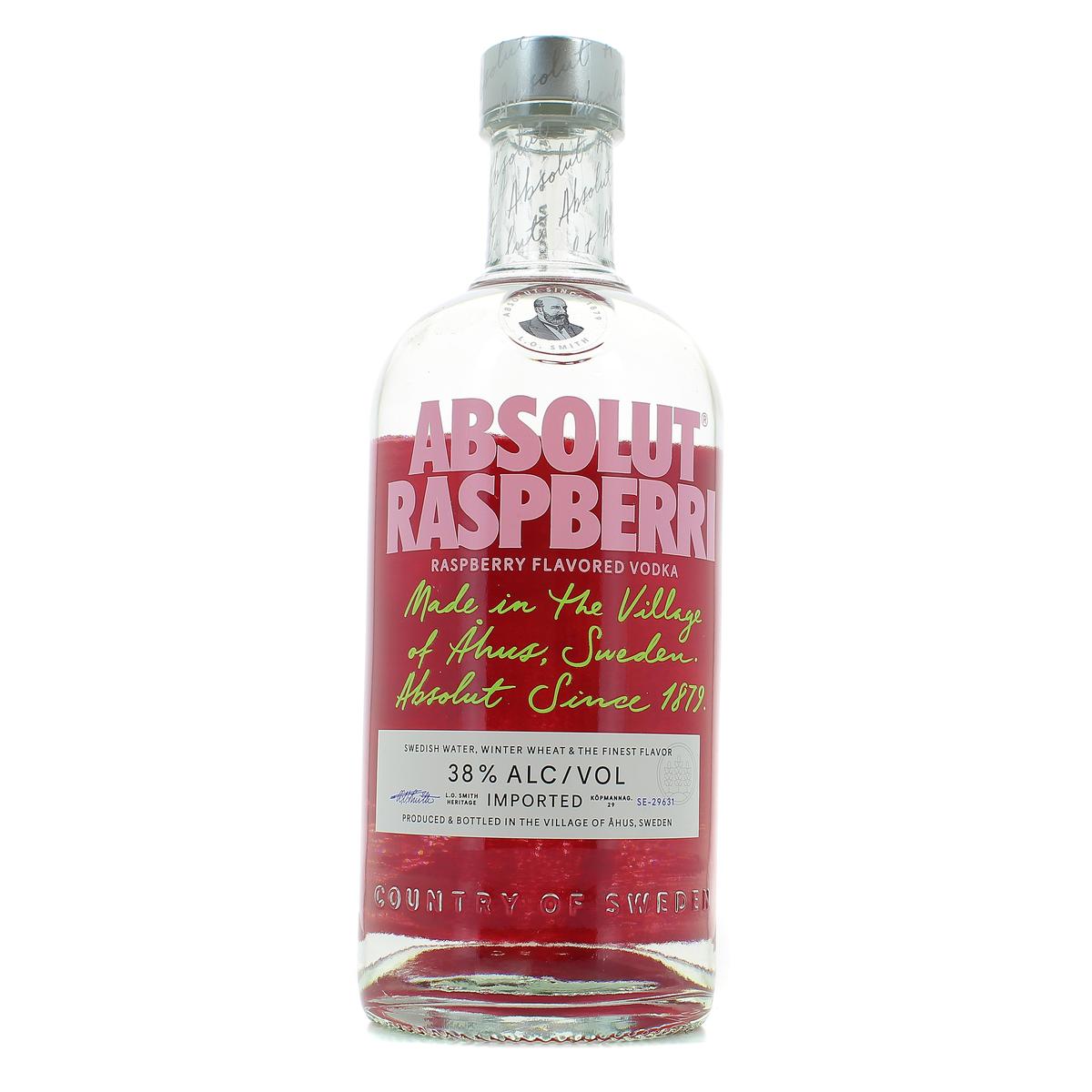 Absolut Raspberri Vodka,70 cl, Raspberry – The Wine Factor