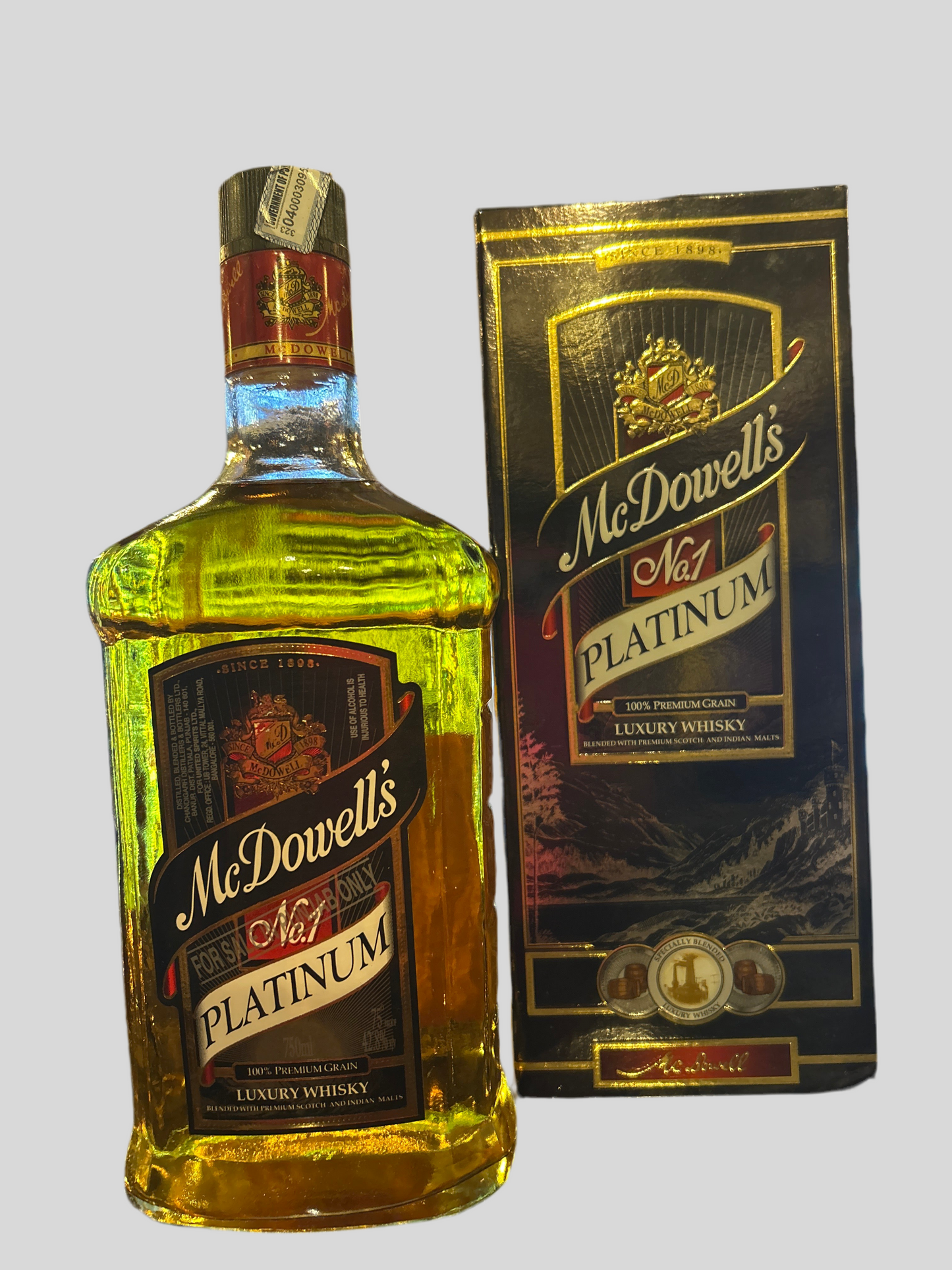 McDowell’s Platinum Luxury Whisky