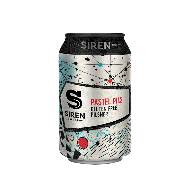 Siren Craft Brew Pastel Pils Gluten Free Pilsner