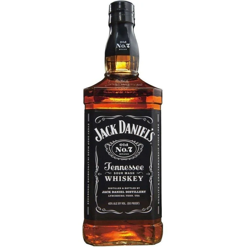 Jack Daniel's Old No 7, Tennessee Sour Mash Whiskey, 40% vol - 70cl