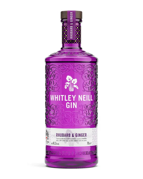 Whitley Neill Rhubarb & Ginger Gin, 70 cl